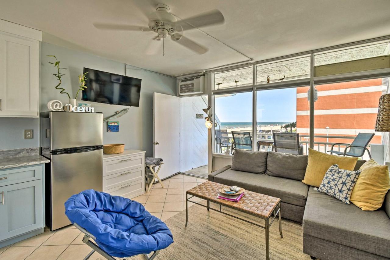 Oceanfront Resort Studio On Virginia Beach! Екстер'єр фото